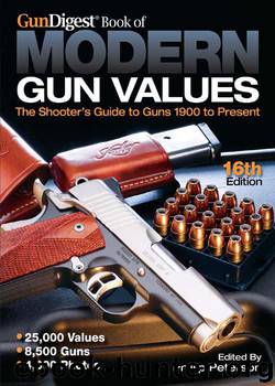 Gun Digest Book of Modern Gun Values by Peterson Phillip