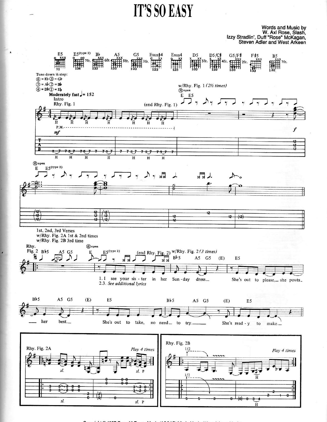 Guns 'n' Roses by It's so Easy
