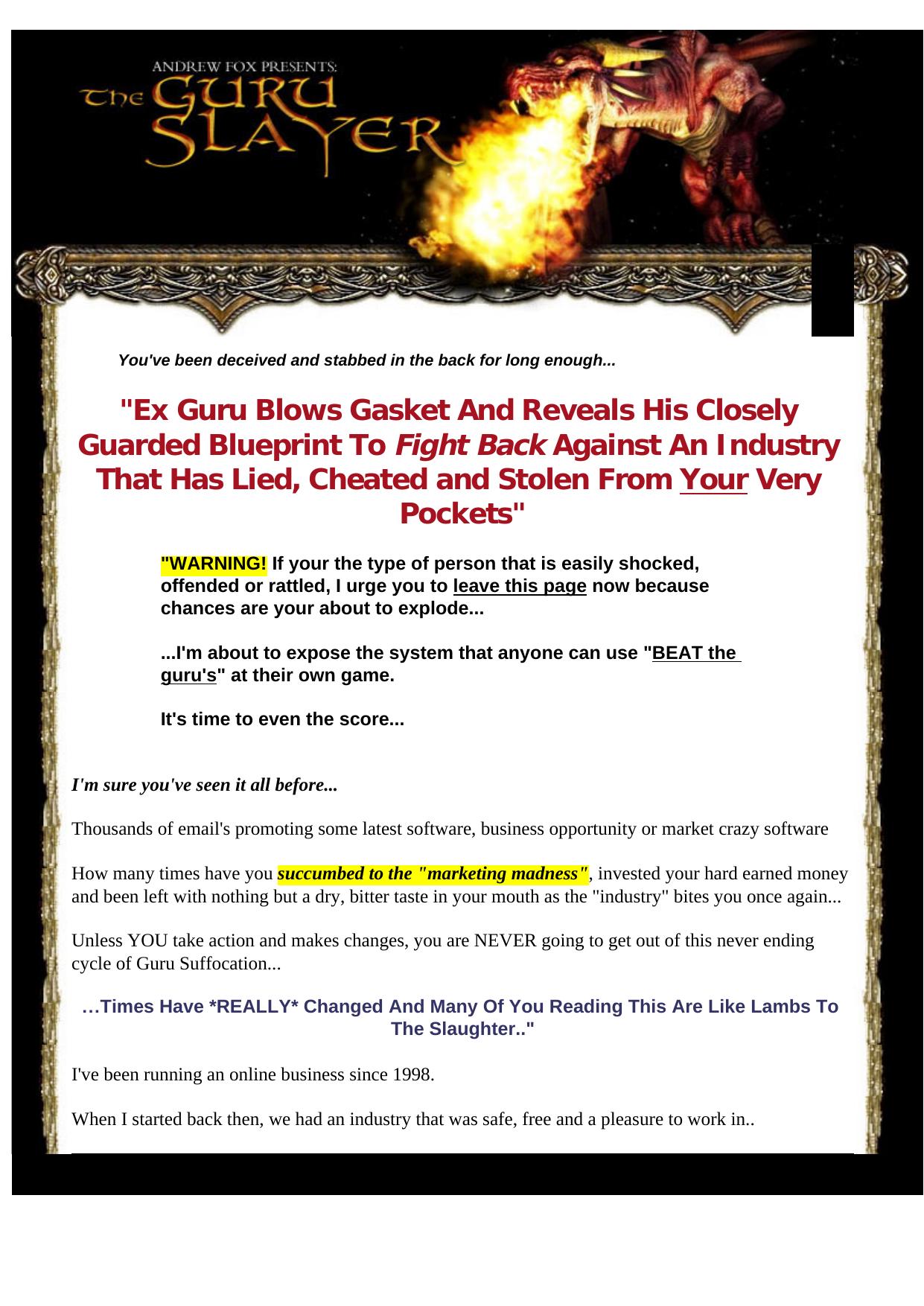 Guru Slayer - Causing Chaos. by Best of Kuszter's Collection