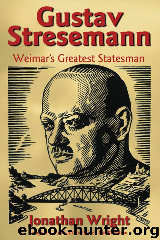 Gustav Stresemann by Wright Jonathan;