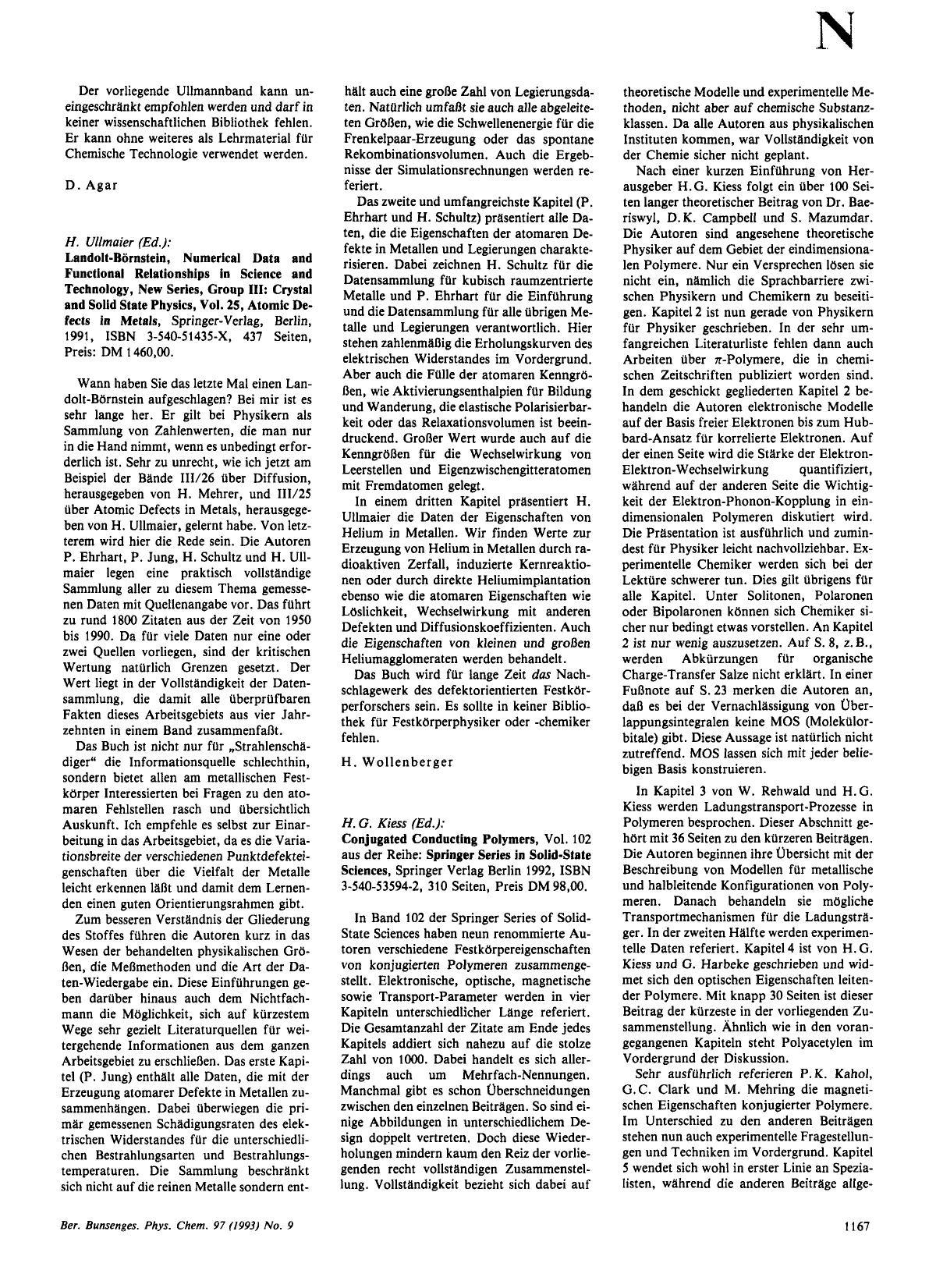 H. Ullmaier (Ed.): Landolt-Börnstein, Numerical Data and Functional Relationships in Science and Technology, New Series, Group III: Crystal and Solid State Physics, Vol. 25, Atomi by Unknown