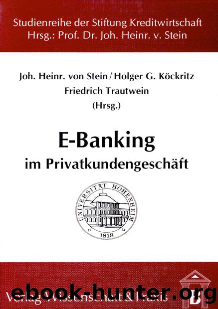 H. ed. by E-Banking im Privatkundengeschäft (9783896448804)