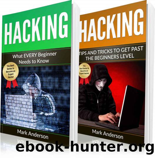 HACKING: 2 Books in 1: Beginners Guide and Advanced Tips (Penetration Testing, Basic Security, Password and Network Hacking, Wireless Hacking, Ethical Hacking, Programming Book 3) by Mark Anderson