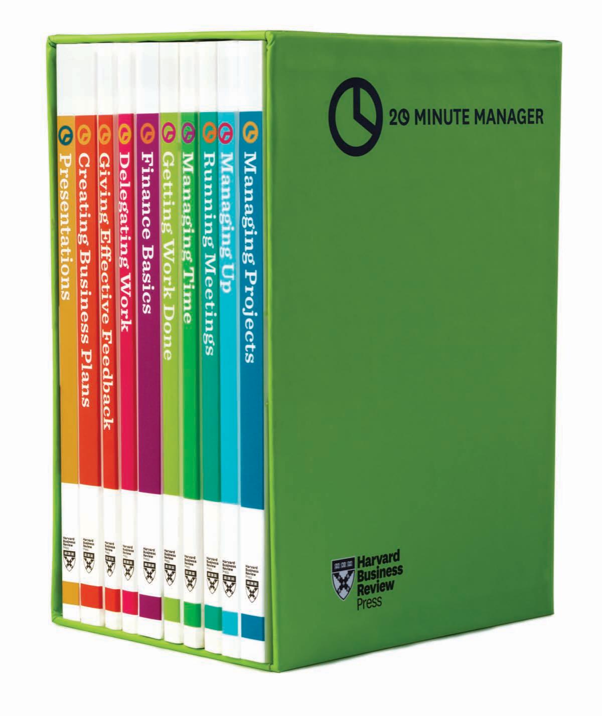 HBR 20-Minute Manager Boxed Set (10 Books) by Unknow
