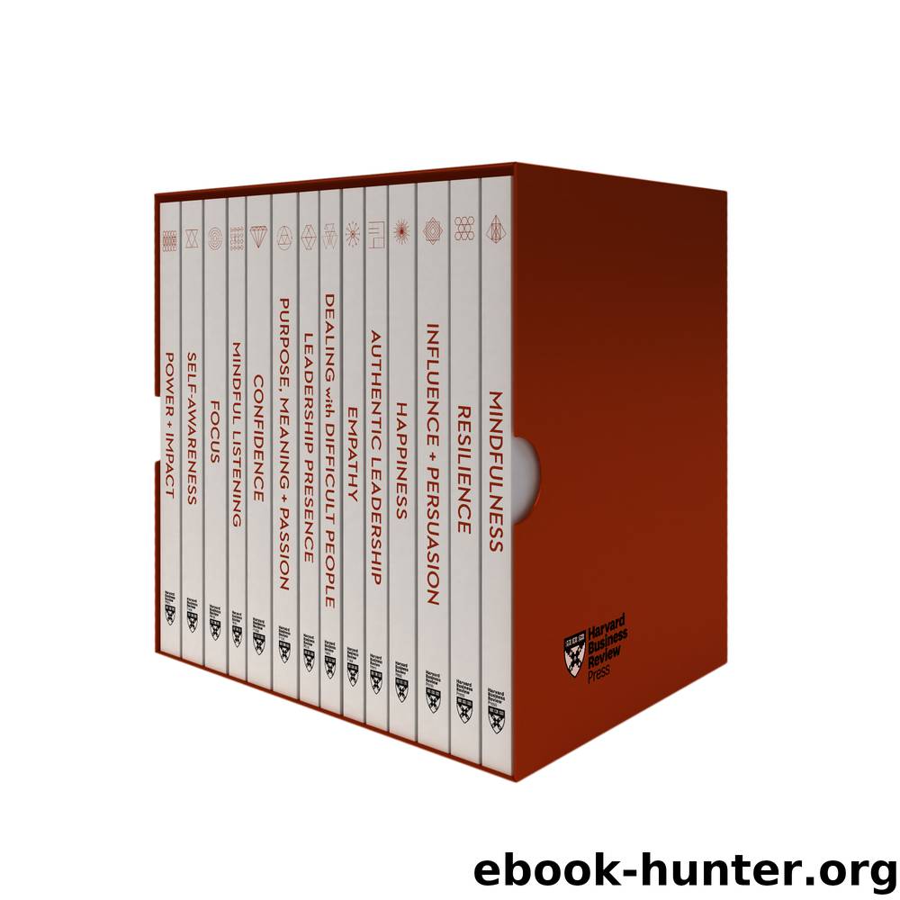 HBR Emotional Intelligence Ultimate Boxed Set (14 Books) (HBR Emotional Intelligence Series) by Harvard Business Review;Daniel Goleman;Annie McKee;Bill George;Herminia Ibarra;