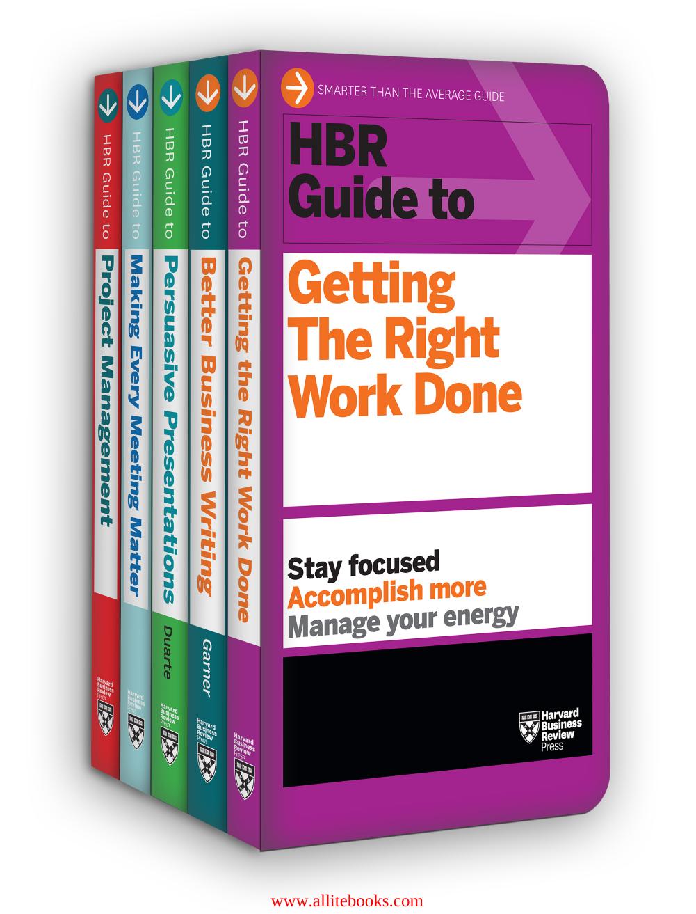 HBR Guides to Being an Effective Manager Collection: 5 Books by Unknow