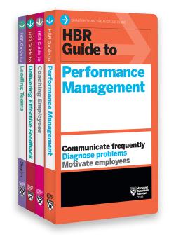 HBR Guides to Performance Management Collection: 4 Books by Unknow