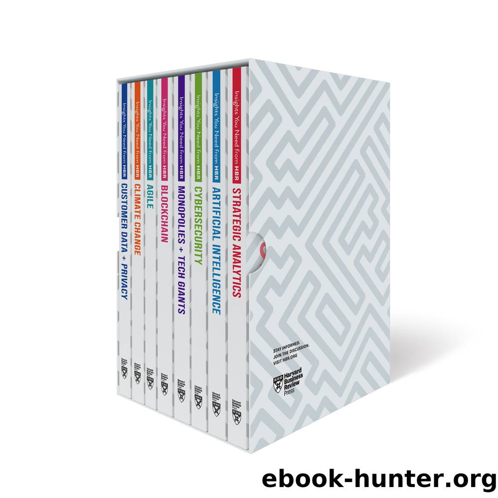 HBR Insights Future of Business Boxed Set (8 Books) by Harvard Business Review;