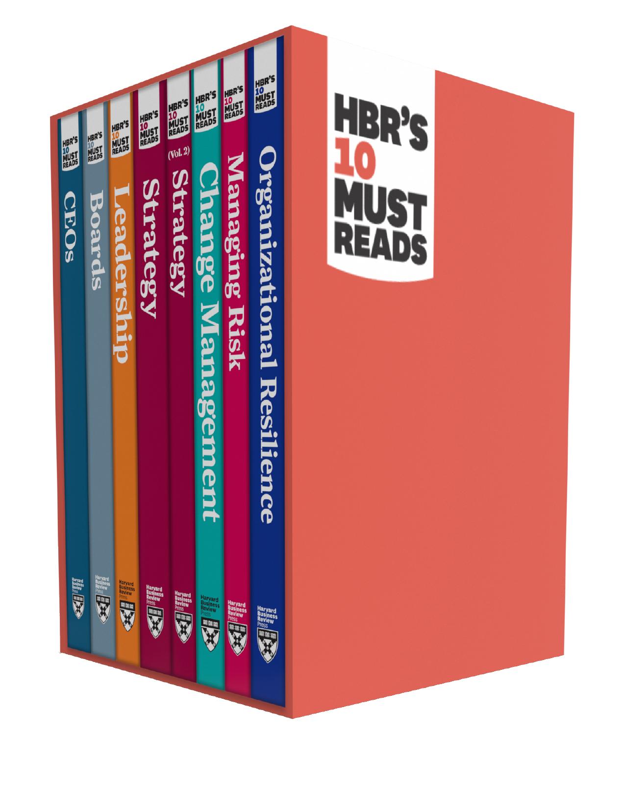 HBR's 10 Must Reads for Executives 8-Volume Collection by Harvard Business Review;