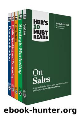 HBR's 10 Must Reads for Sales and Marketing Collection (5 Books) by Harvard Business Review;