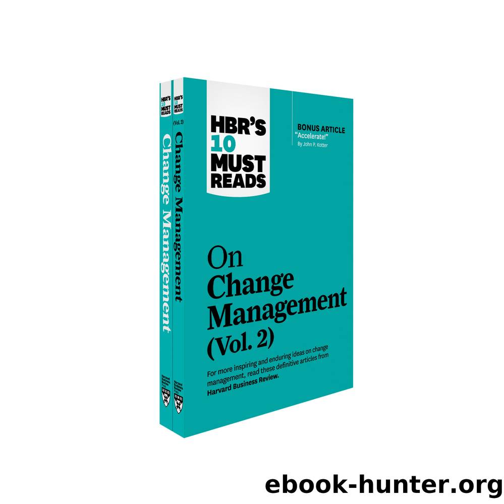HBR's 10 Must Reads on Change Management 2-Volume Collection by Harvard Business Review