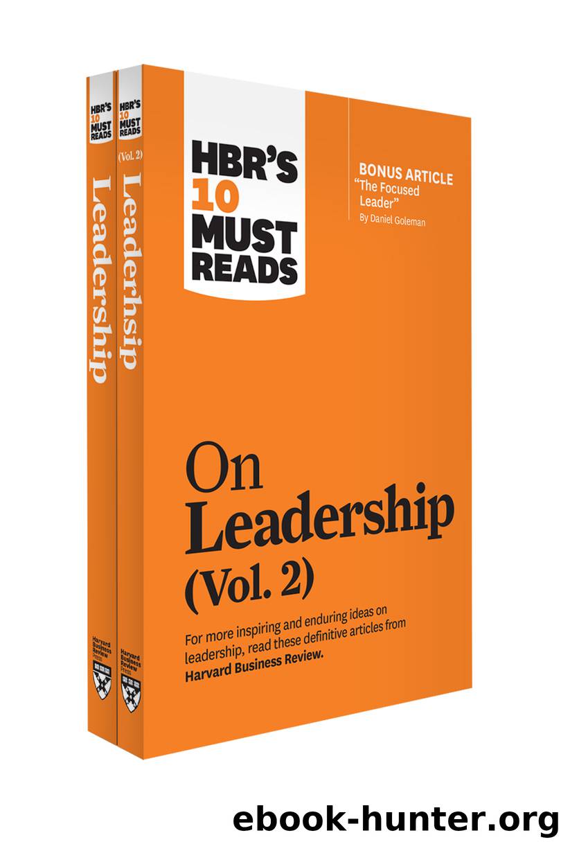 HBR's 10 Must Reads on Leadership 2-Volume Collection by Harvard Business Review