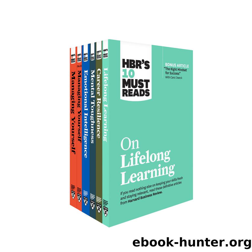 HBR's 10 Must Reads on Managing Yourself and Your Career 6-Volume Collection by Harvard Business Review;