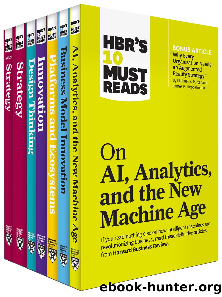 HBR's 10 Must Reads on Technology and Strategy Collection (7 Books) by unknow