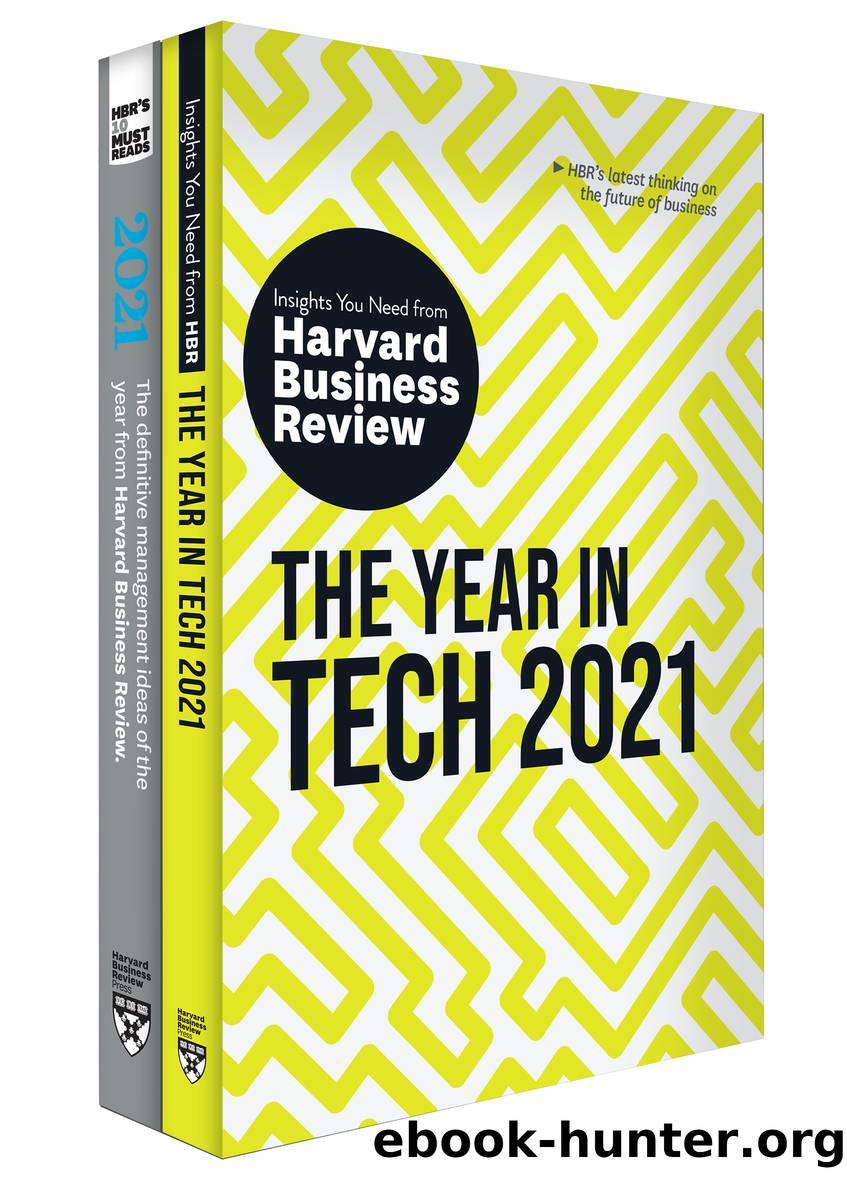 HBR's Year in Business and Technology: 2021 (2 Books) by Harvard Business Review