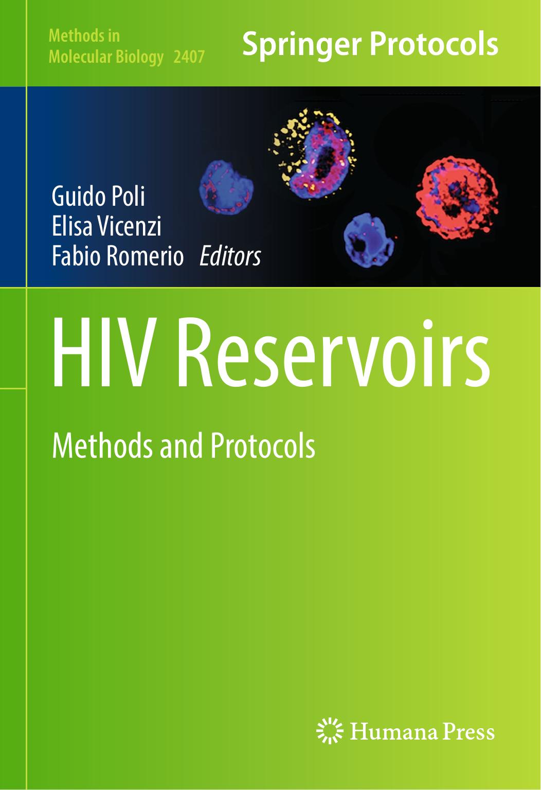 HIV Reservoirs: Methods and Protocols by Guido Poli Elisa Vicenzi Fabio Romerio