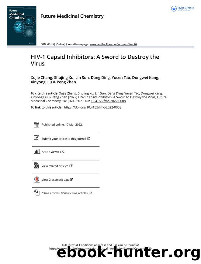 HIV-1 capsid inhibitors: a sword to destroy the virus by Unknown