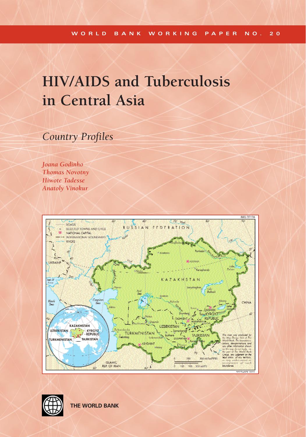 HIV/AIDS and Tuberculosis in Central Asia - ISBN: 0821356879 by Joana Godinho Thomas Novotny Hiwote Tadesse Anatoly Vinokur