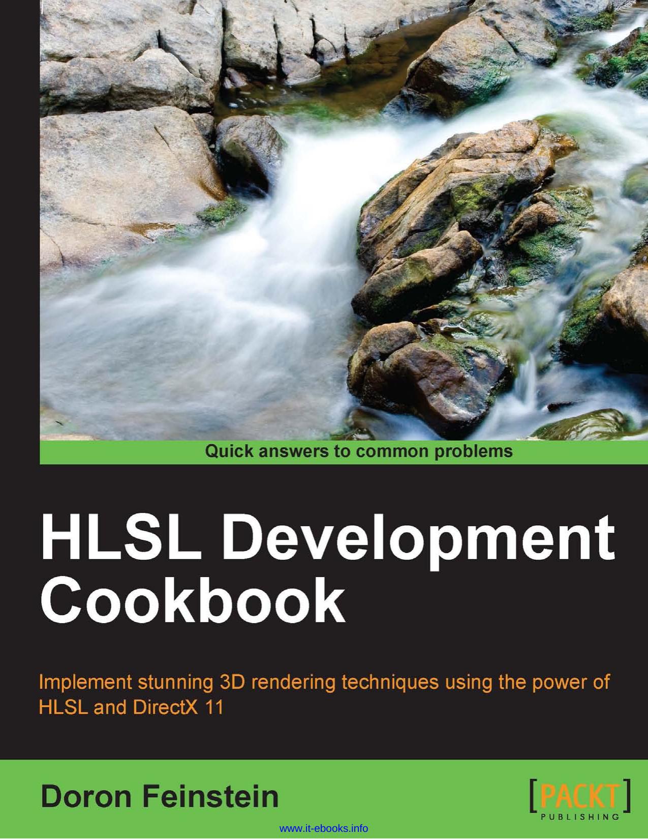 HLSL Development Cookbook by Unknown