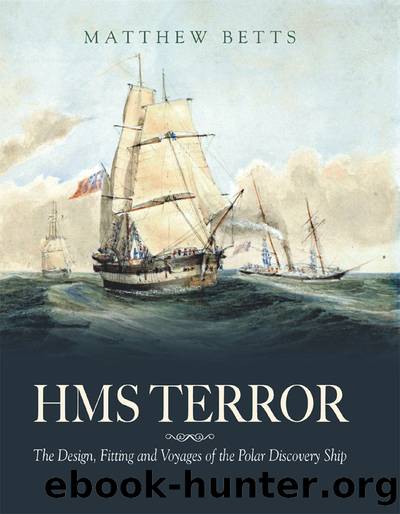 HMS Terror: The Design, Fitting and Voyages of the Polar Discovery Ship by Matthew Betts