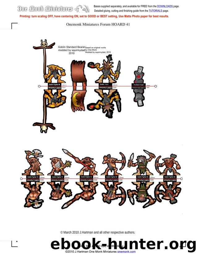 HOARD41 Goblins, Black Knight by Unknown