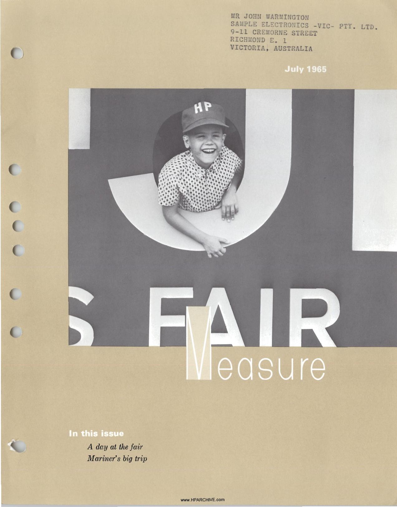 HP-Measure-1965-07 by Unknown