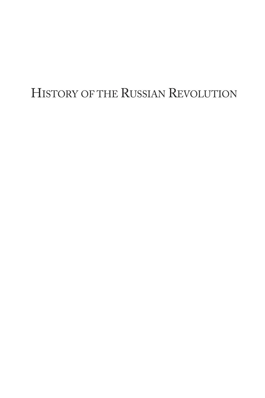 HRR_Book-final5.qxp:History of the Russian Revolution by Rachel Cohen