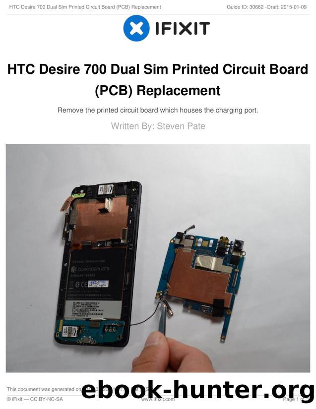HTC Desire 700 Dual Sim Printed Circuit Board (PCB) Replacement by Unknown