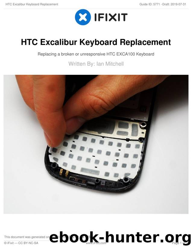 HTC Excalibur Keyboard Replacement by Unknown