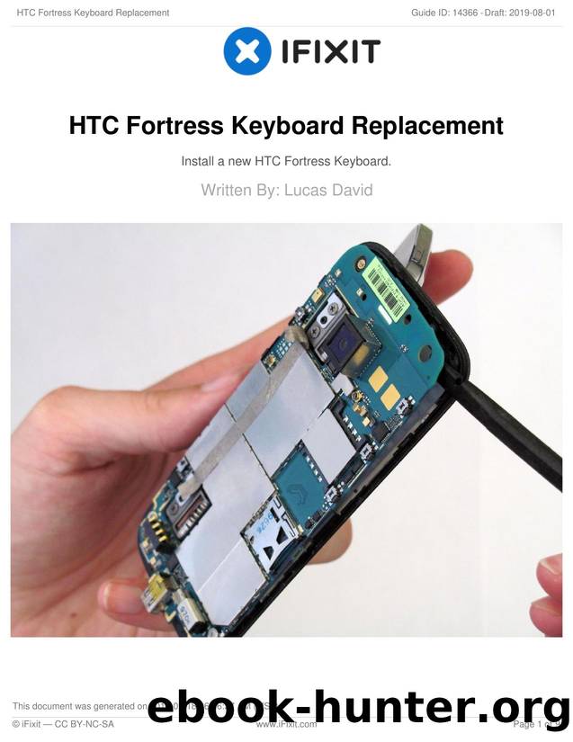 HTC Fortress Keyboard Replacement by Unknown