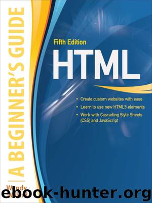 HTML by Wendy Willard