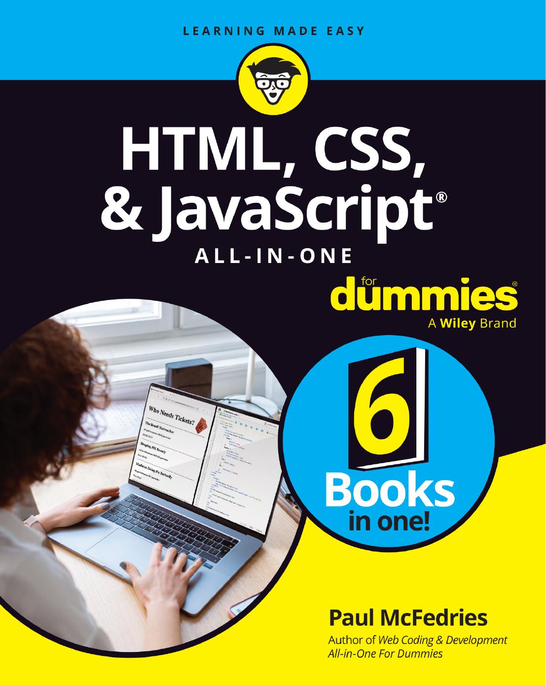 HTML, CSS, and jÐ°vascript All-in-One For Dummies by McFedries Paul