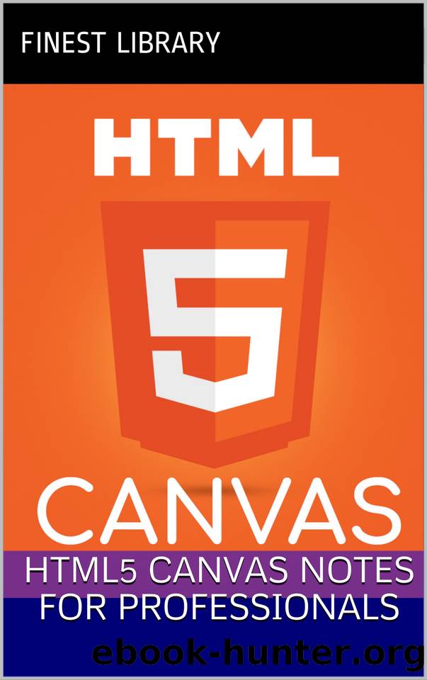 HTML5 Canvas Notes For Professionals by Library Finest