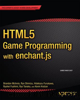HTML5 Game Programming with enchant.js by Brandon McInnis Ryo Shimizu Hidekazu Furukawa Ryohei Fushimi Ryo Tanaka & Kevin Kratzer