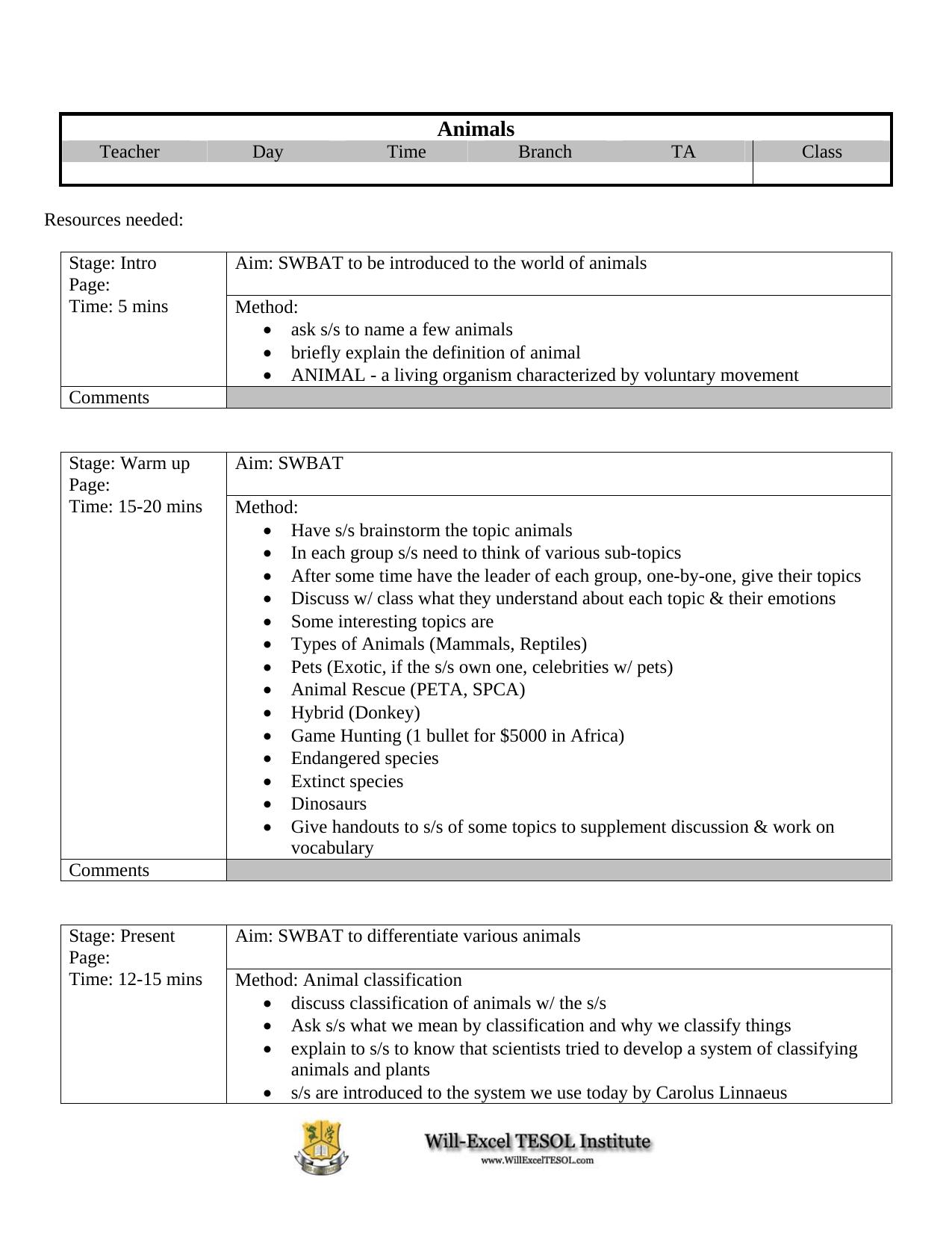 HUST Speaking (Animals) by Student