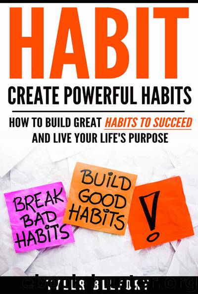 Habit: Create Powerful Habits (Habits, Life changing, unbreakable habits, Success) by Belfort Tyler