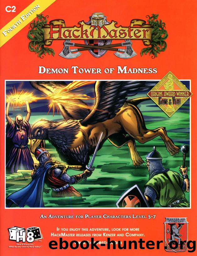 HackMaster 4e C2 Demon Tower of Madness by Unknown