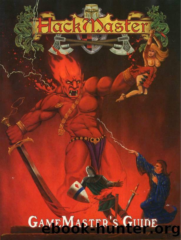 HackMaster 4e Game Master's Guide by Unknown