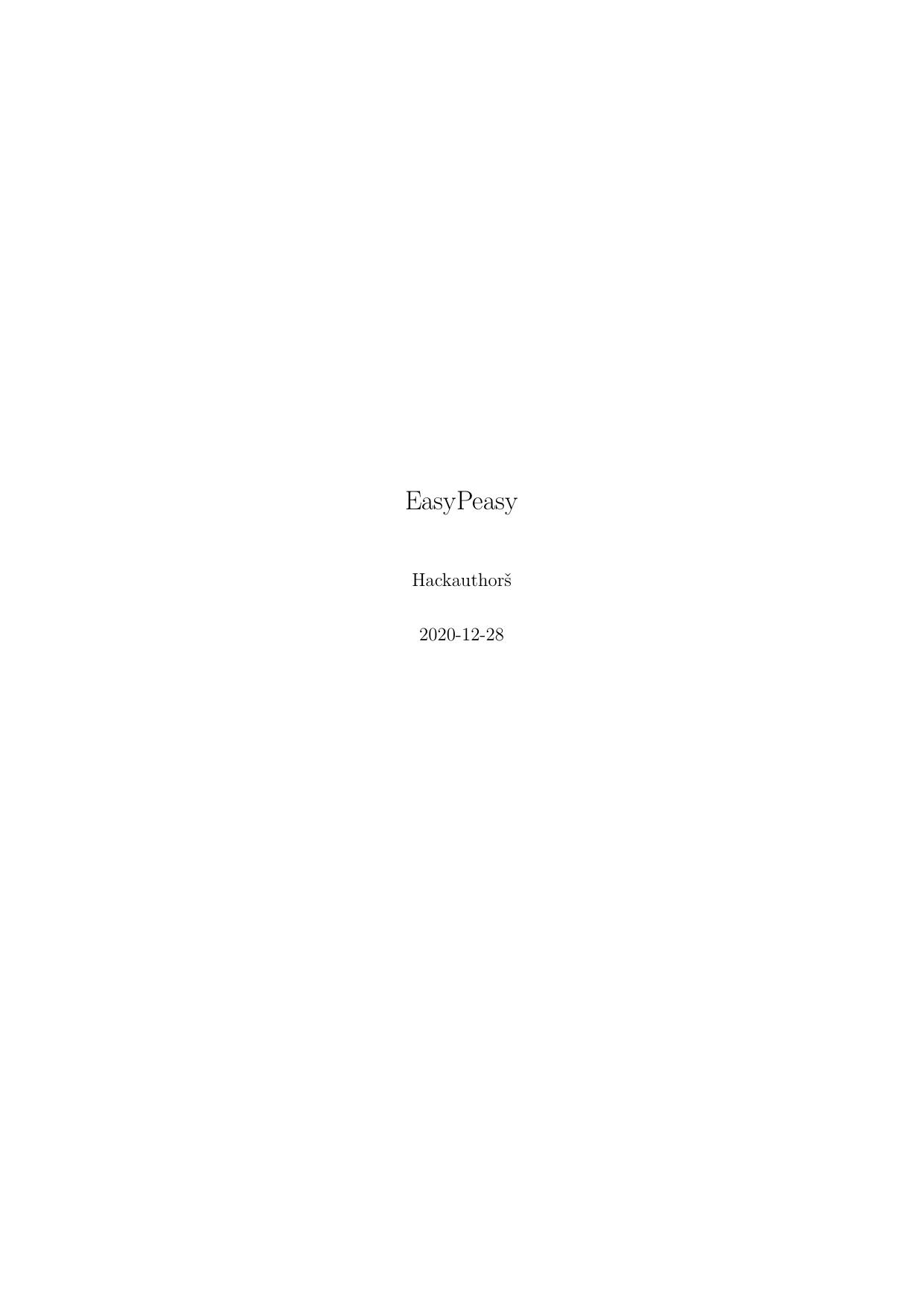 Hackauthors - The Easy Peasy Way to Quit Porn by Hackauthors Easy Peasy