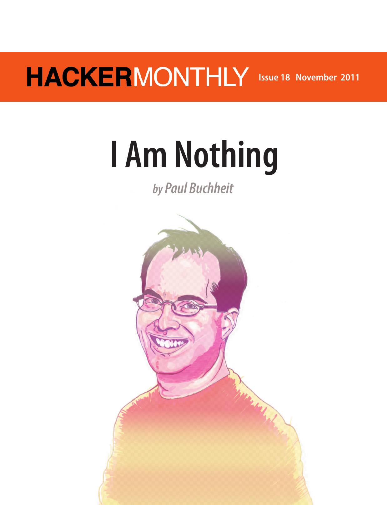 Hacker Monthly #18 by Netizens Media