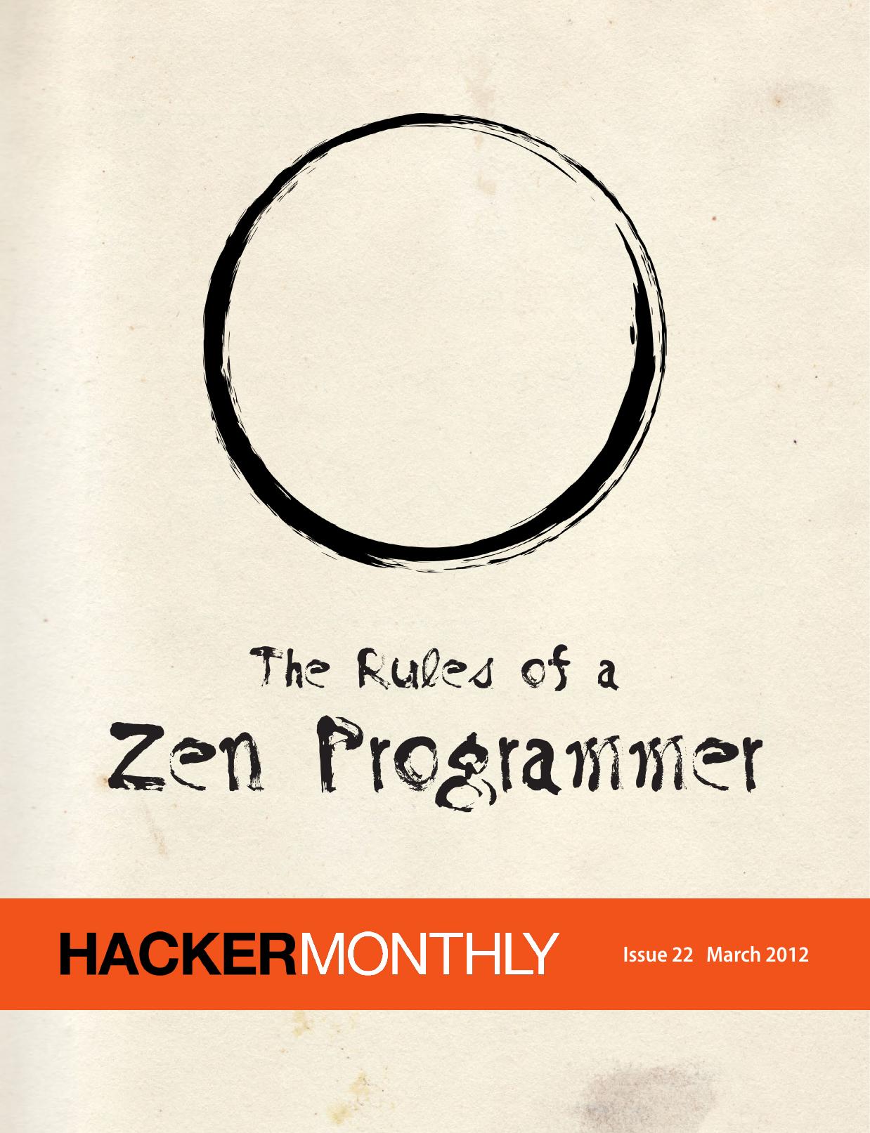 Hacker Monthly #22 by Netizens Media