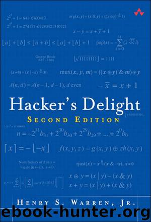 Hacker’s Delight, Second Edition by Henry S. Warren