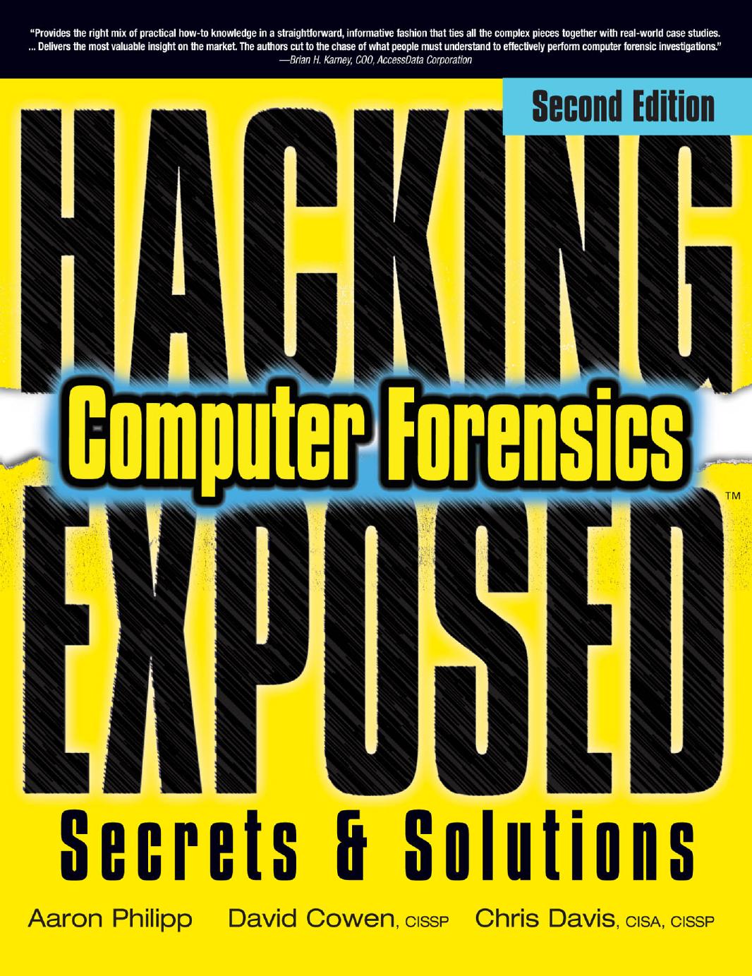Hacking Exposed by Cowen David;Davis Chris;Philipp Aaron