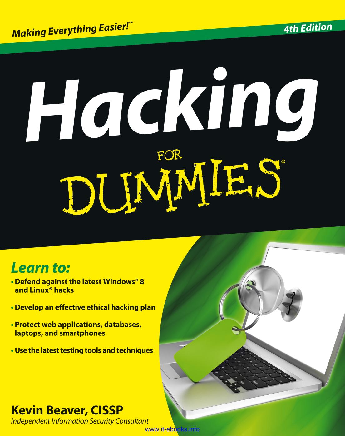 Hacking For Dummies, 4th Edition by Kevin Beaver