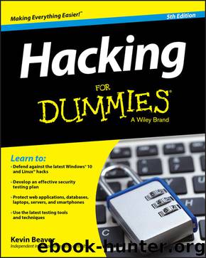 Hacking For Dummies® by Beaver Kevin