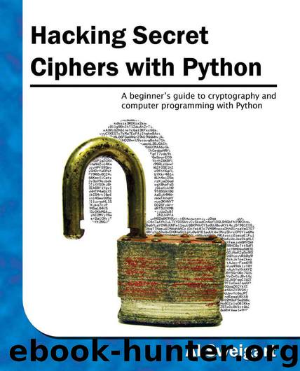 Hacking Secret Ciphers with Python by Sweigart Al
