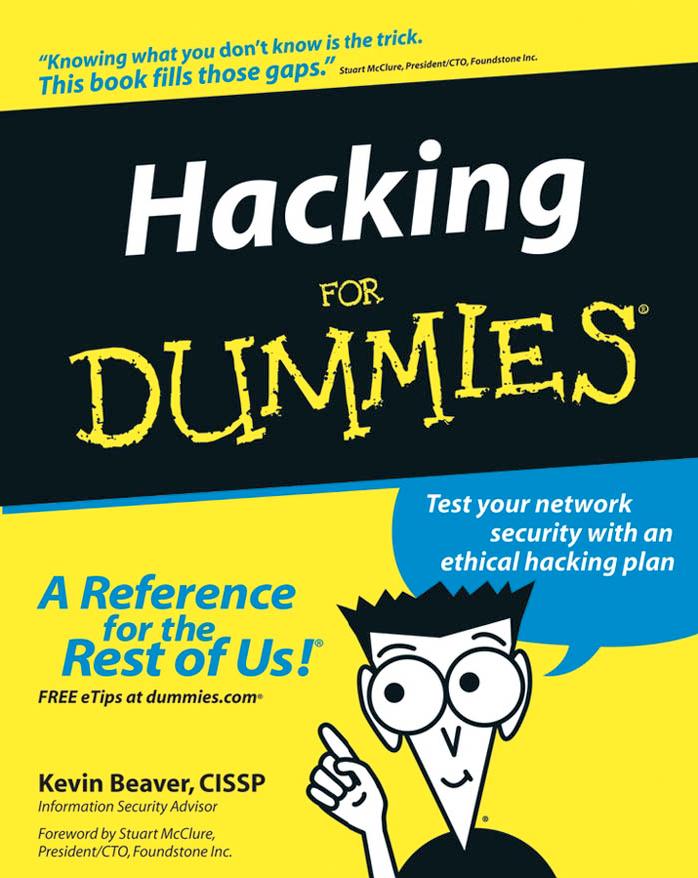 Hacking for Dummies by Kevin Beaver Stuart McClure