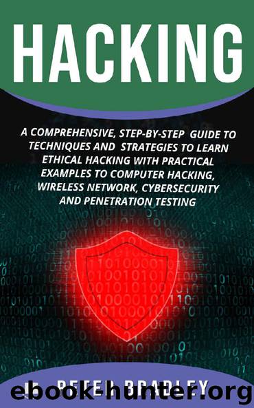 Hacking: A Comprehensive, Step-By-Step Guide to Techniques and Strategies to Learn Ethical Hacking With Practical Examples to Computer Hacking, Wireless Network, Cybersecurity and Penetration Test by Peter Bradley