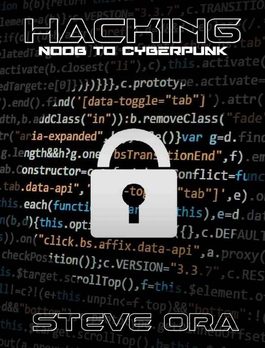 Hacking: Noob to Cyberpunk Easy Guide to Computer Hacking, Internet Security, Penetration Testing, Cracking, Sniffing, and Smart Phone Vulnerabilities by Steve Ora