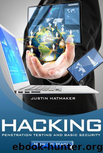 Hacking: Penetration Testing, Basic Security and How To Hack (Hackers, Hacking, How to Hack, Penetration Testing, Internet Security, Computer Virus) by Hatmaker Justin
